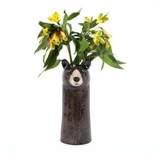 Quail Wild Animal Ceramic Flower Vase